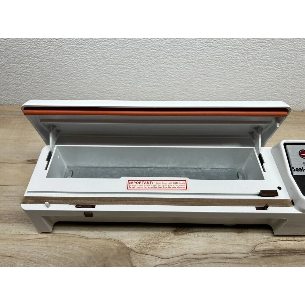 Vtg Sears Seal N Save Cook Save Prepaire Preserve Food Sealing White Machine